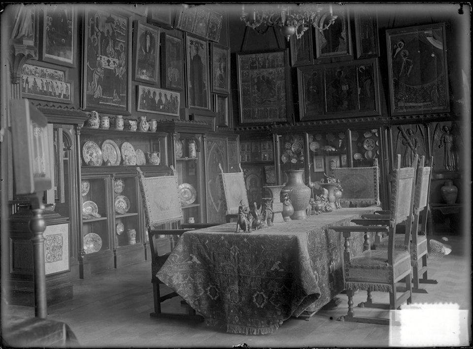 Дивіться, як виглядав Музей Ханенків, коли у ньому жило видатне подружжя колекціонерів