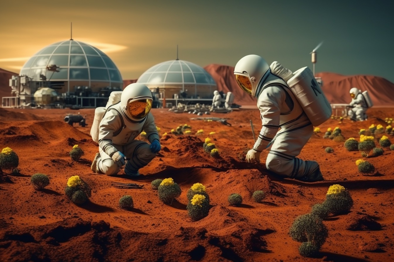 ШІ показав, як би виглядали українські поселення на всіх планетах Сонячної системи