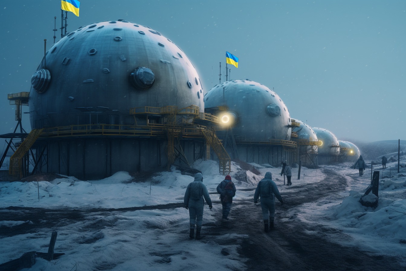 ШІ показав, як би виглядали українські поселення на всіх планетах Сонячної системи