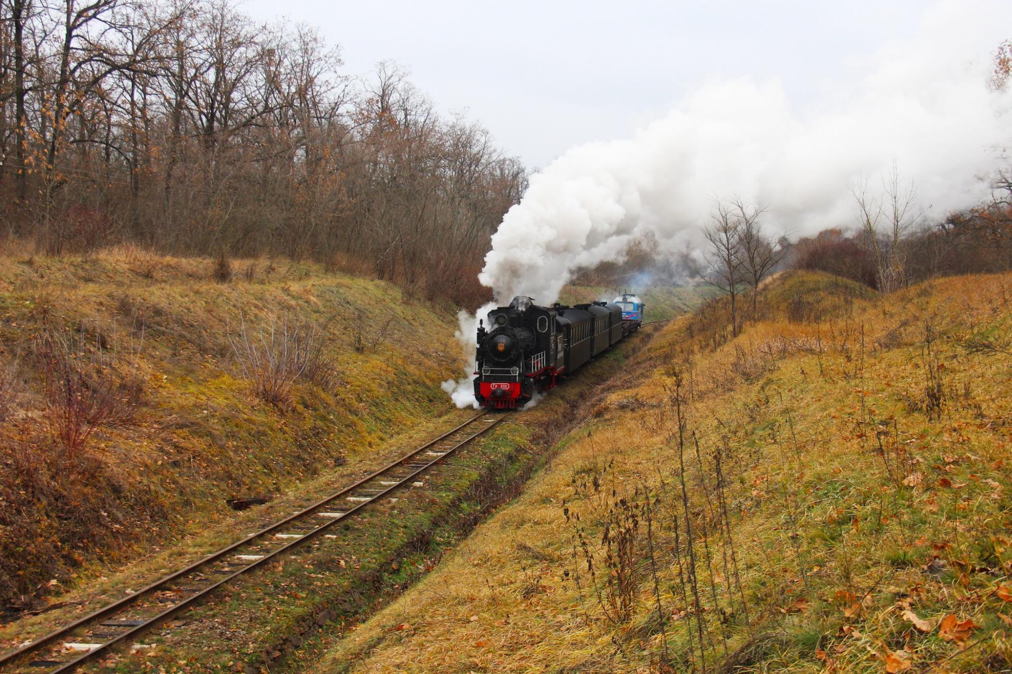 Ретро-поїзд мальовничим Поділлям. Як відвідати найдовшу вузькоколійку Європи у січні