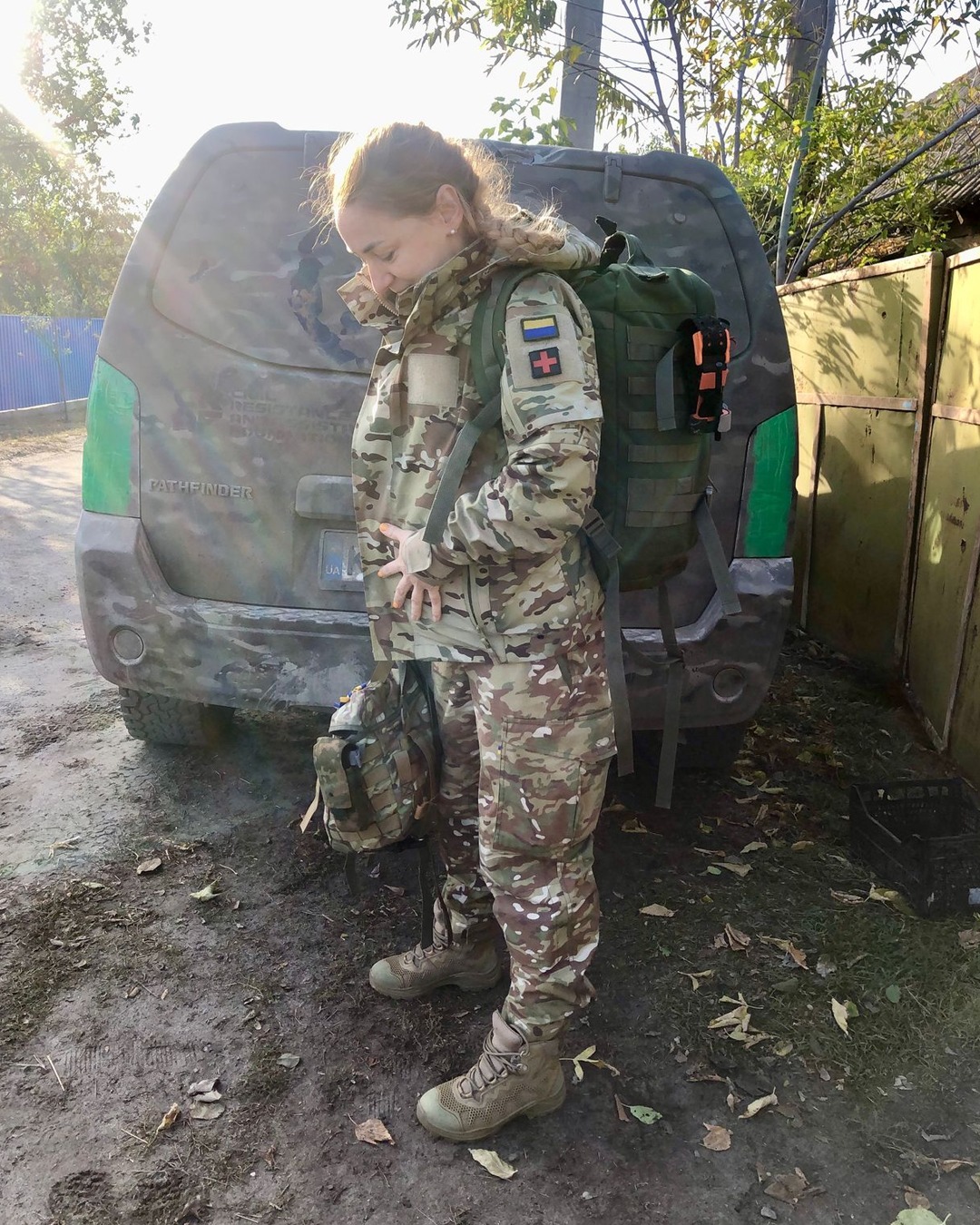 "Настаивала, чтобы не забирали в тыл". Боевая медик была на фронте до восьмого месяца беременности