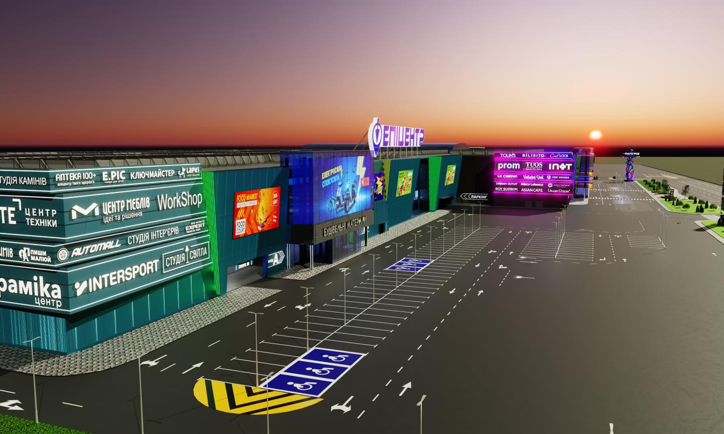 У Бучі збудують найбільший на Київщині ТРЦ. Ось перші фото проекту