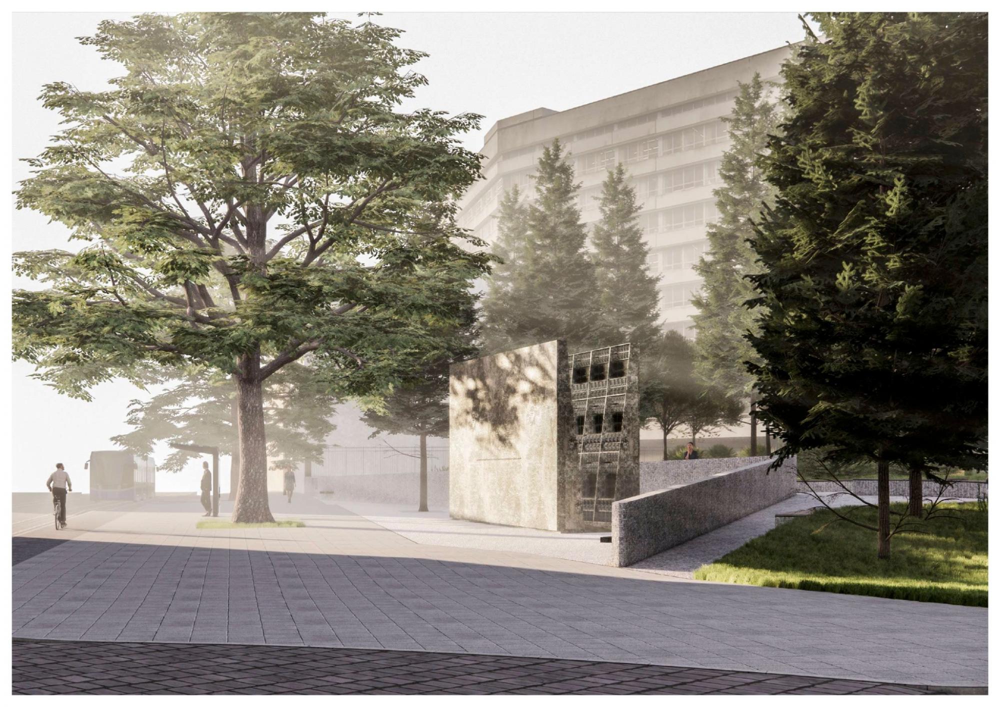 Простір пам'яті Євгена Коновальця у Львові: стало відомо, як він буде виглядати