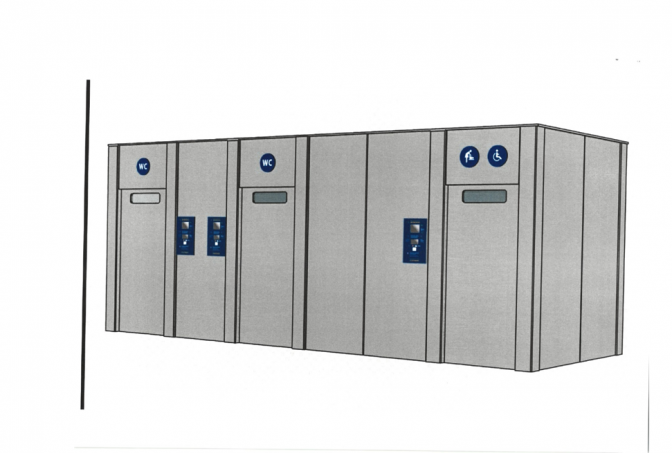 С интернетом и видеонаблюдением. Под Львовом установят туалет за 2 миллиона