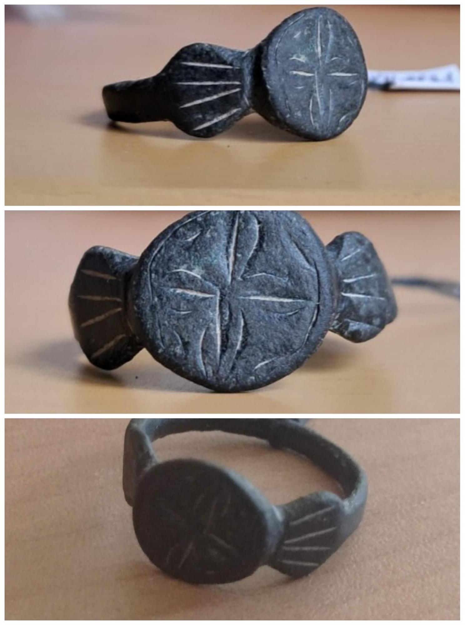 На Волині знайшли давньоруський бронзовий перстень XVII століття, який в давнину захищав від лиха