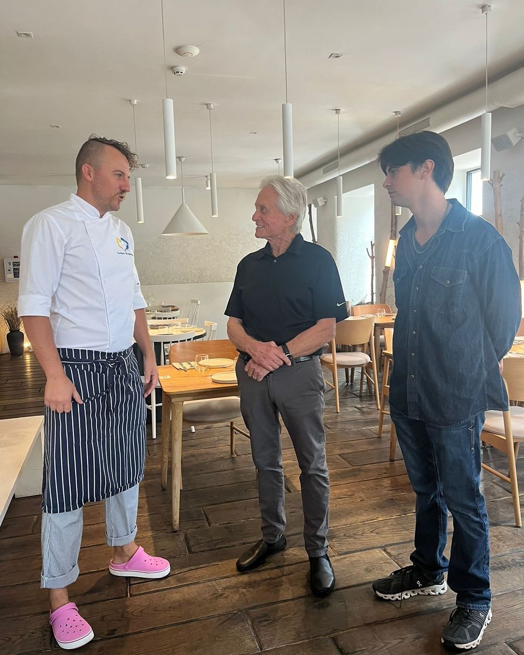 "Поїв у нас": Клопотенко розкрив деталі зустрічі з Майклом Дугласом та поділився яскравими фото