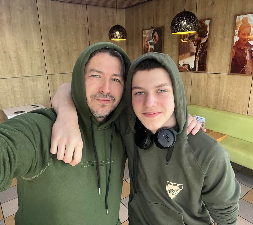 В компанії відомої спортсменки: Притула показав 16-річного сина-красеня (фото)