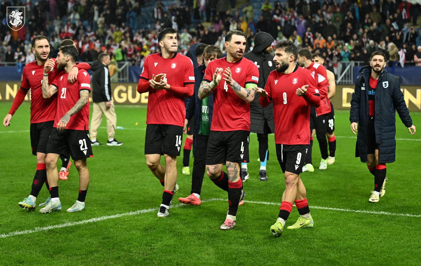 Україна не втримала перемогу над збірною Грузії та залишилася останньою в групі Ліги націй