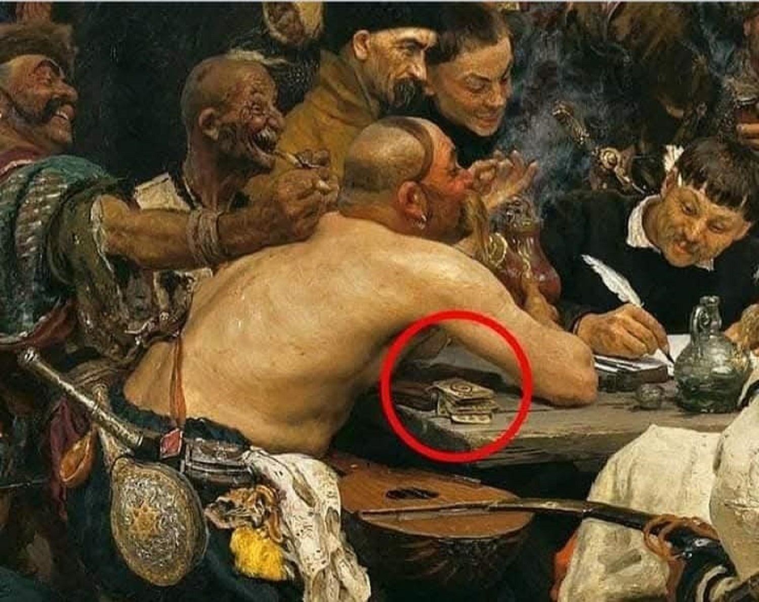 Чому козак без сорочки? Цікава деталь з картини Рєпіна "Запорожці", про яку мало хто знає