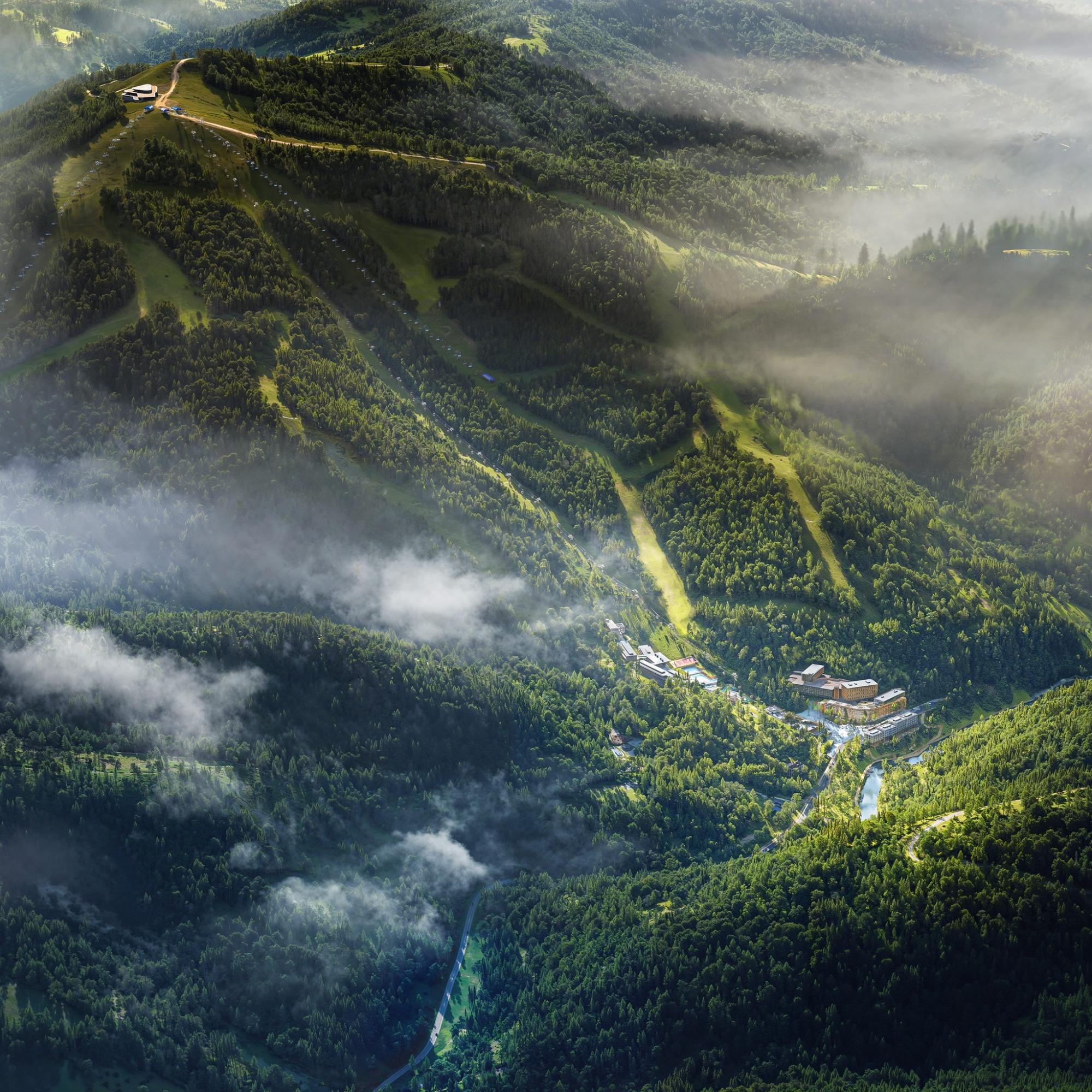 Буковель получит конкурента: в Карпатах строят новый мегакурорт с самой длинной трассой