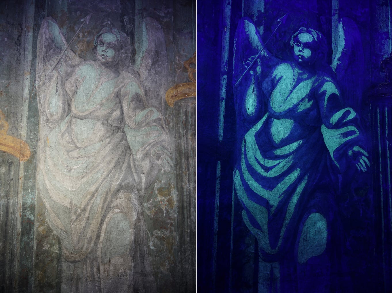 У Львові виявили давні фрески під розписами церкви: їм сотні років!