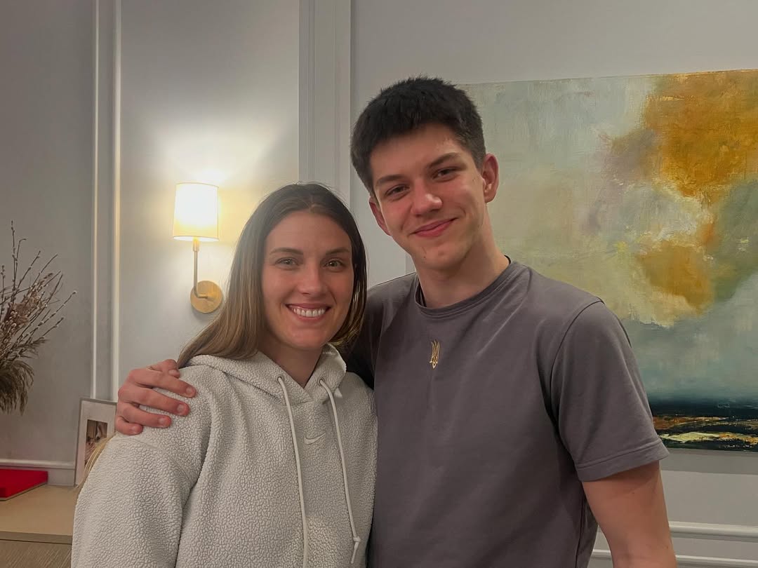 В компанії відомої спортсменки: Притула показав 16-річного сина-красеня (фото)