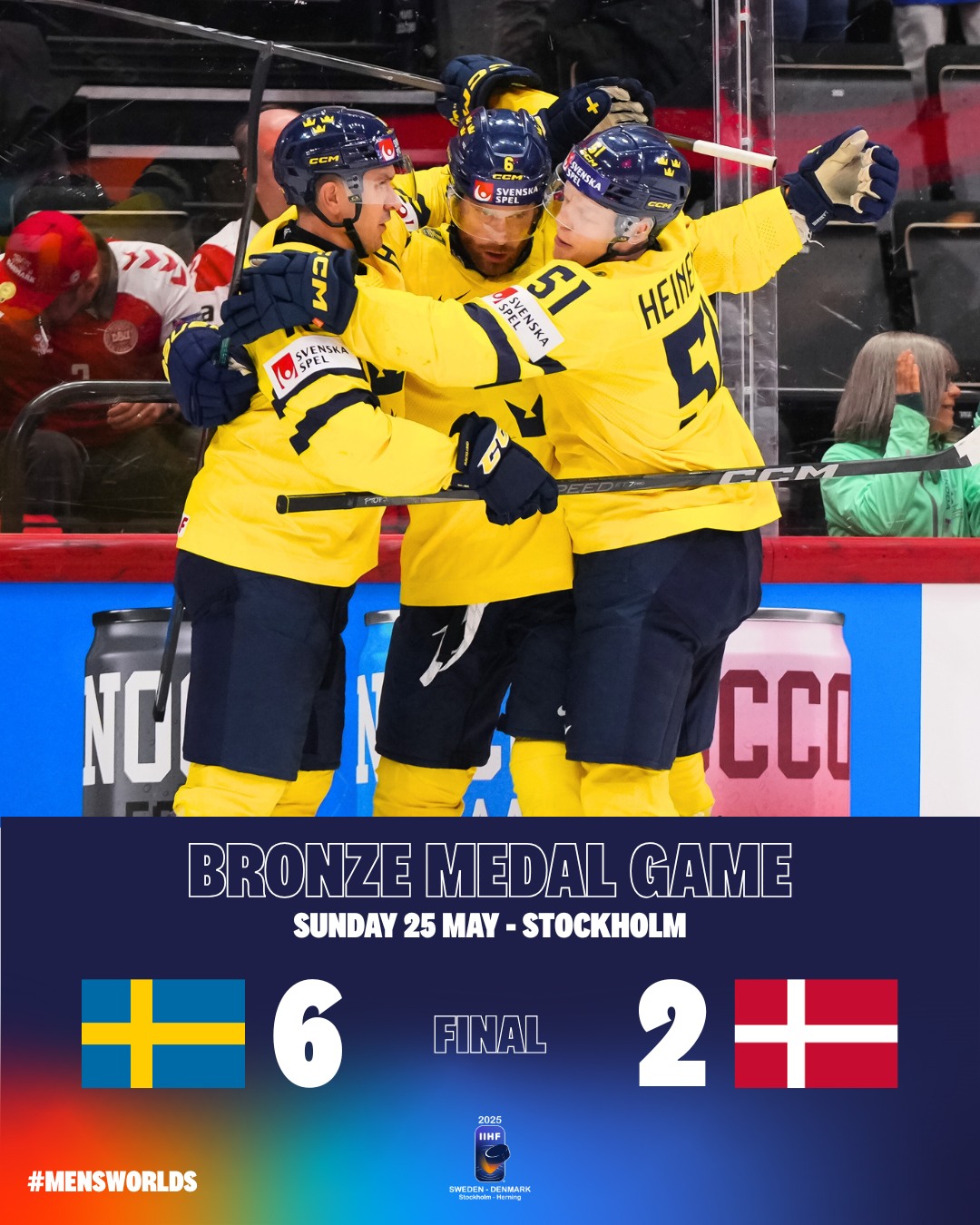 США виграли чемпіонат світу з хокею 2025: історична перемога над Швейцарією