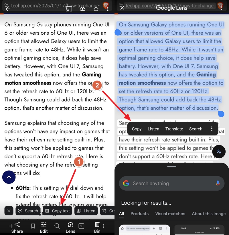 Як миттєво скопіювати текст із фото на смартфонах Android: 7 зручних способів
