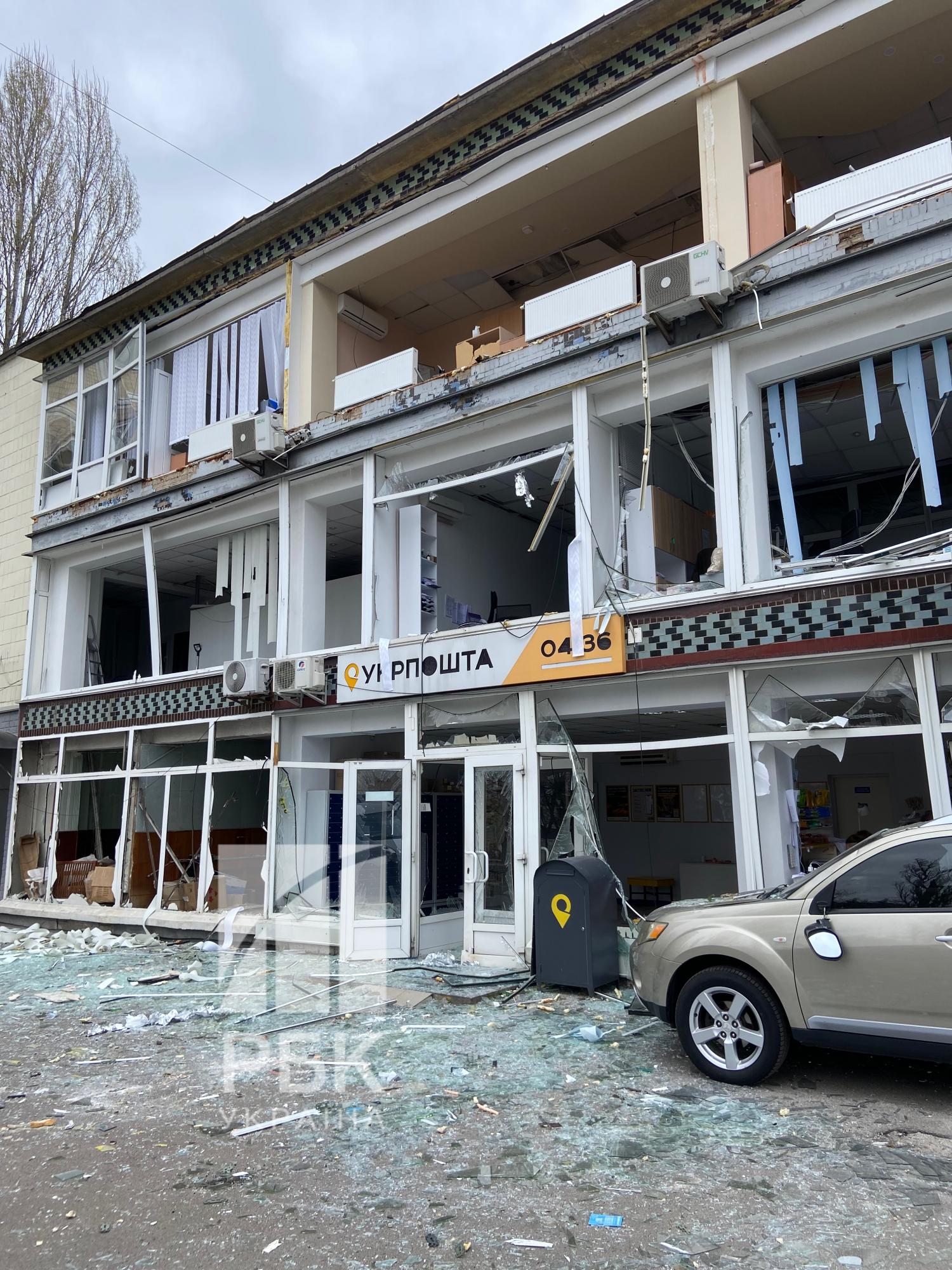 Как выглядит Подольский район Киева после атаки: репортаж РБК-Украина с места событий