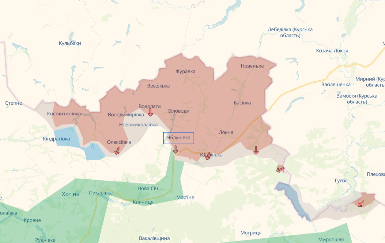 Українські воїни просунулися на півночі Сумської області, - Генштаб