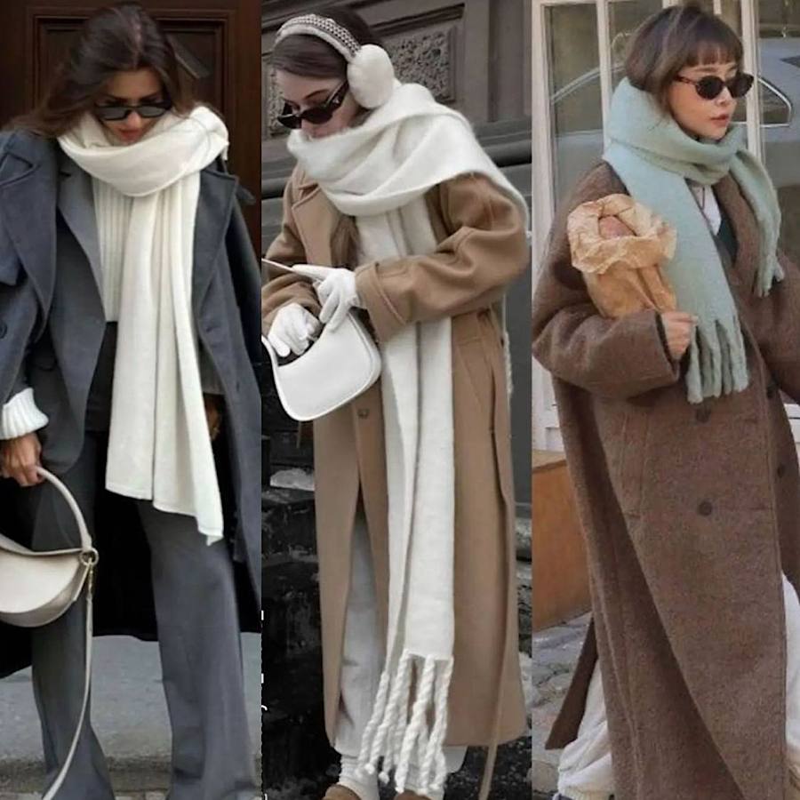 Стиліст показала, який вибрати шарф на зиму та як його носити (фото)