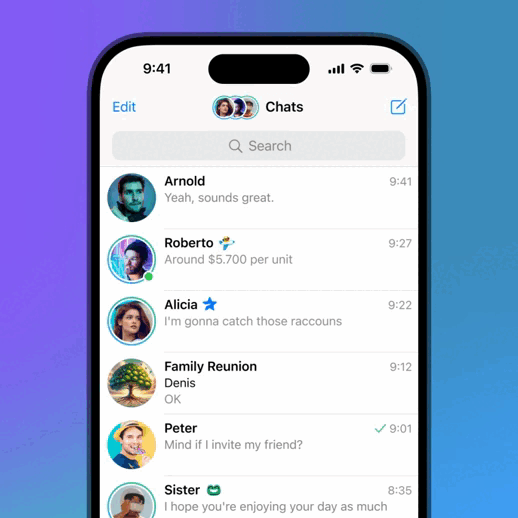 Дні народження, колекційні імена і не тільки. Telegram випустив масштабне оновлення
