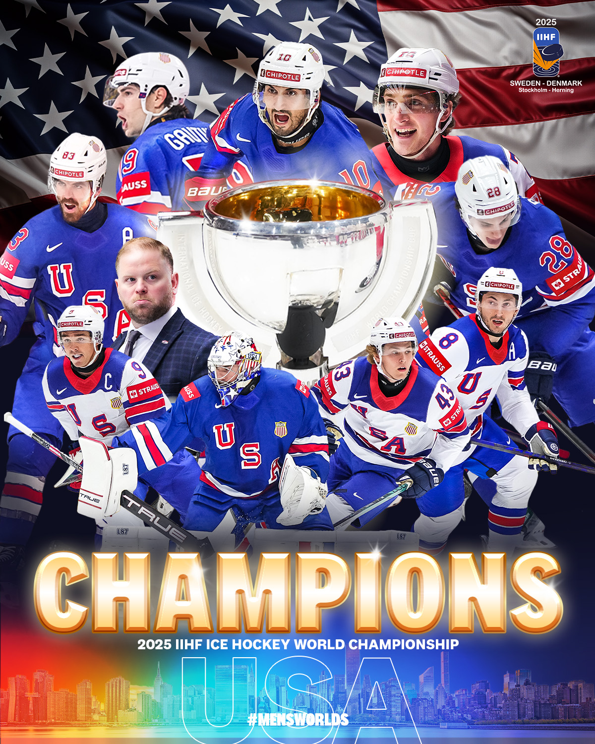 США виграли чемпіонат світу з хокею 2025: історична перемога над Швейцарією