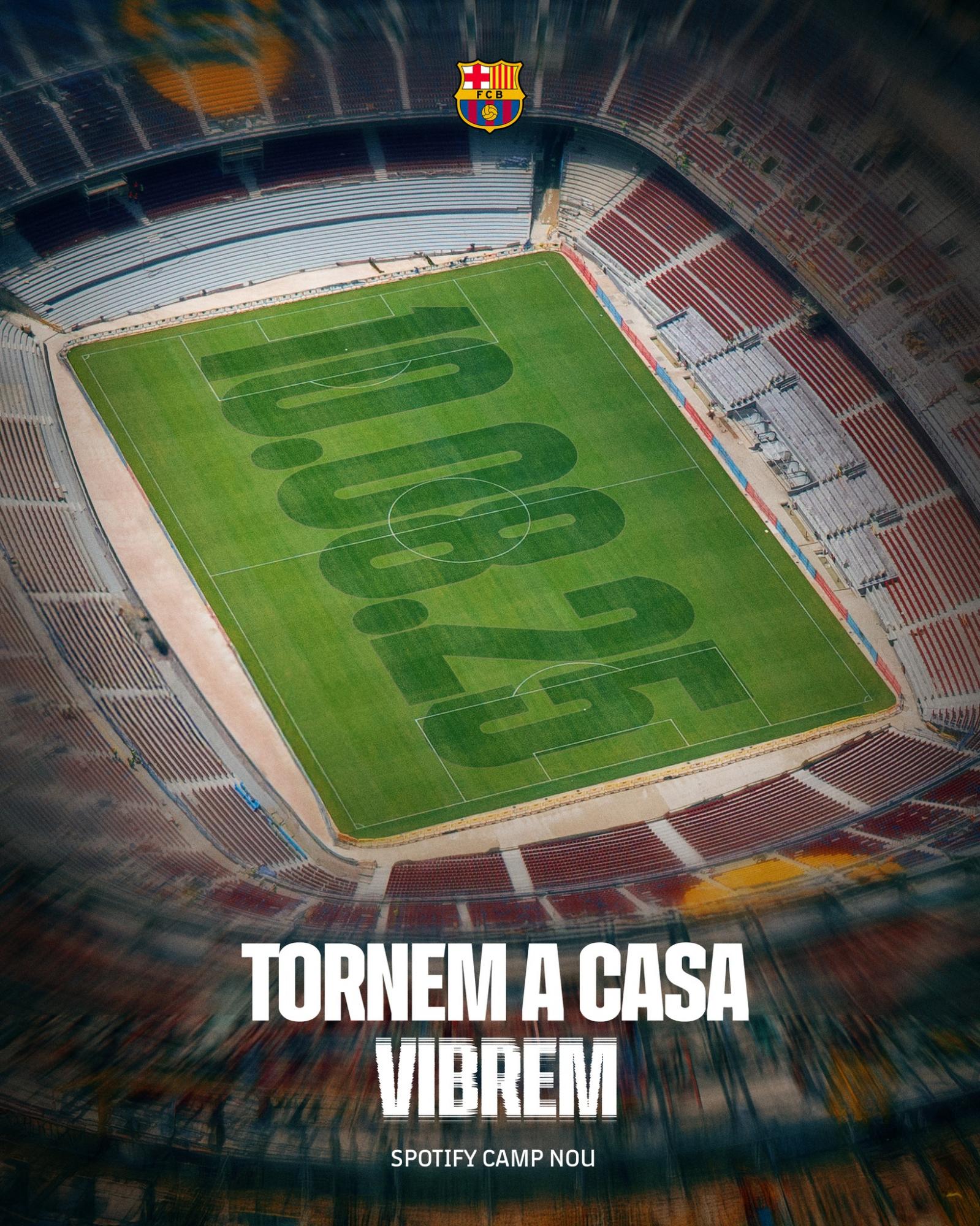 "Барселона" знову вдома: коли відбудеться перший матч на оновленому "Камп Ноу"