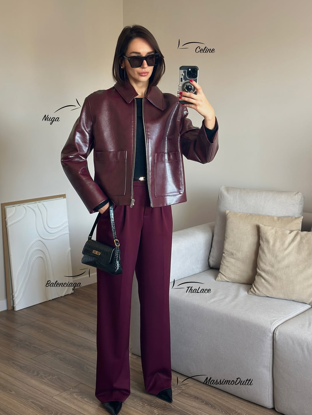 Бордо - головний колір 2025: як носити модний відтінок цієї осені