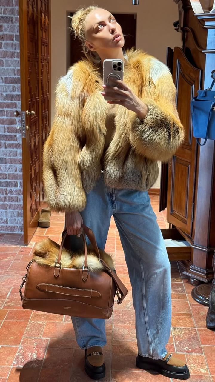 Як Оля Полякова носить хутро: деталі, які роблять образ унікальним