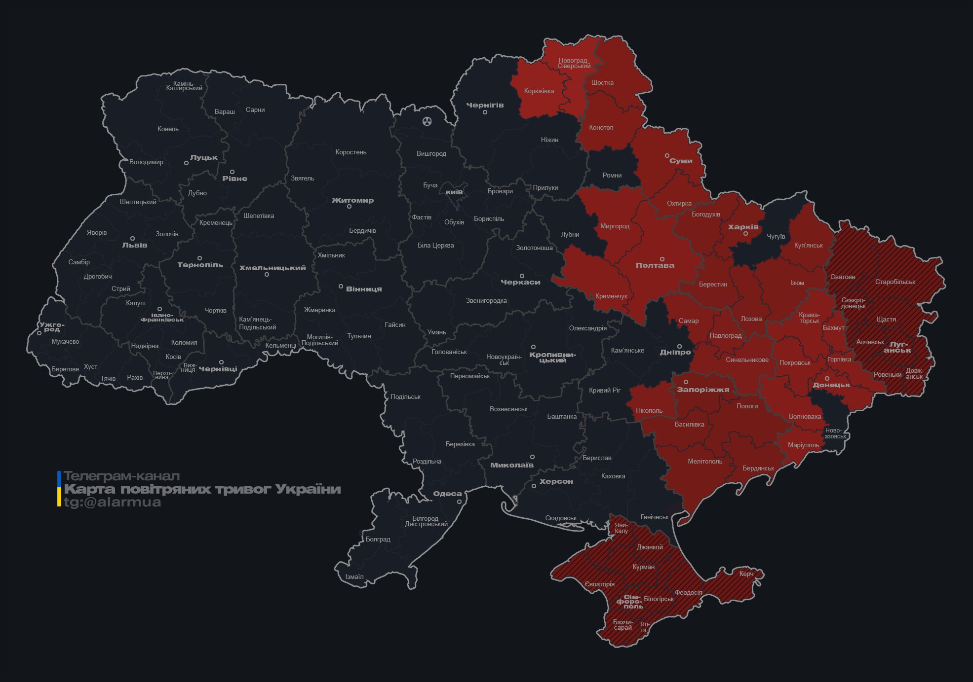 Росія запустила по Україні "Шахеди": для яких областей є загроза ударів