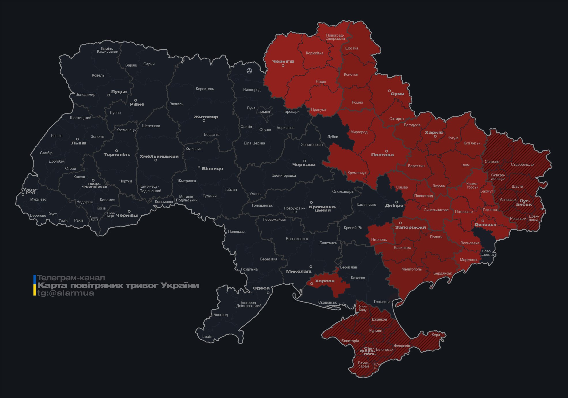 В Полтаве прогремела серия взрывов