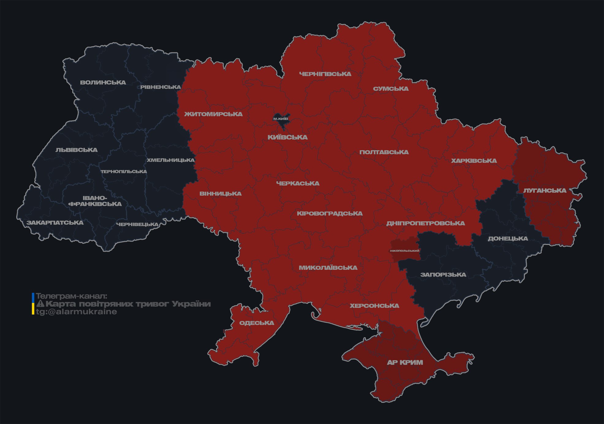 В Одесі чути вибухи: військові повідомляють про загрозу дронів і ракетну небезпеку