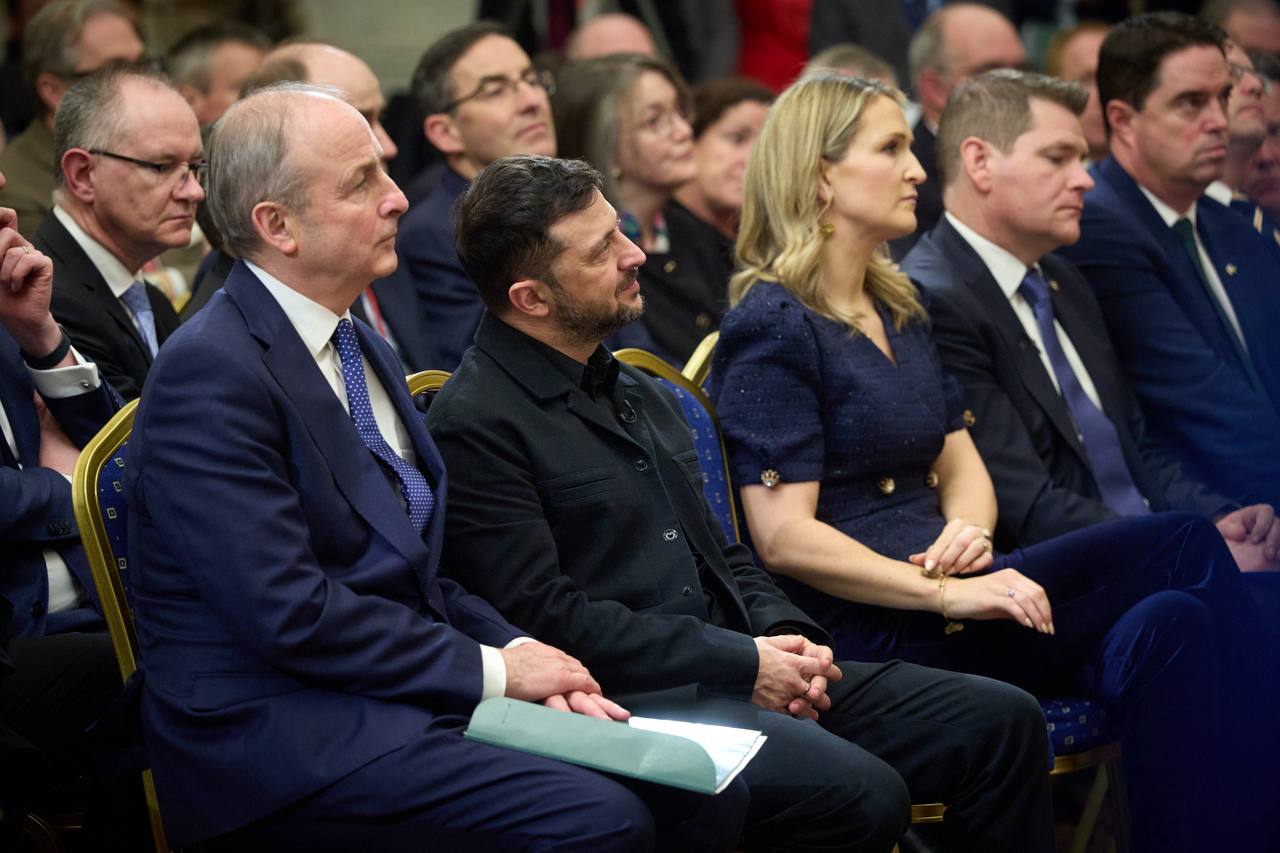 Зустрічі із медиками, рідними військових та бізнесом: деталі візиту Зеленського до Ірландії