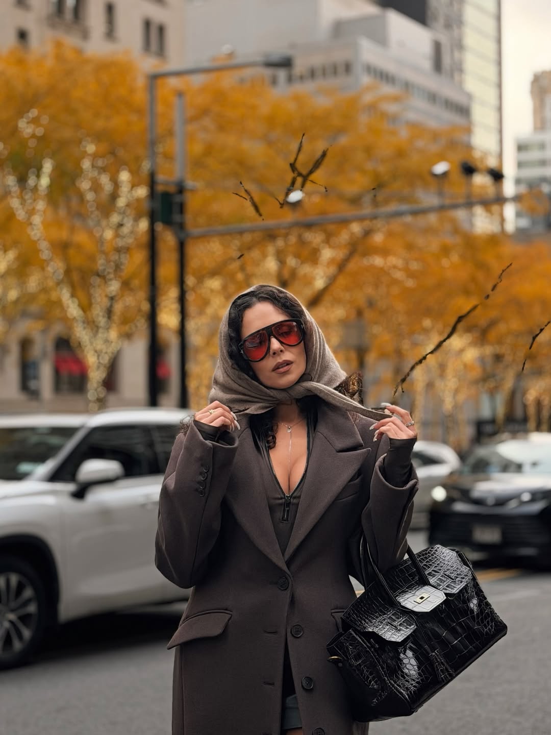 З чим носити пальто цієї зими: стильний приклад від Насті Каменських