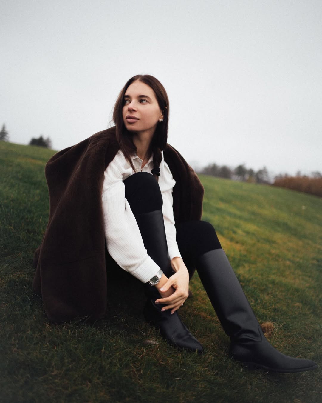 Як виглядати дорого взимку: стиль дружини Усика для морозної погоди