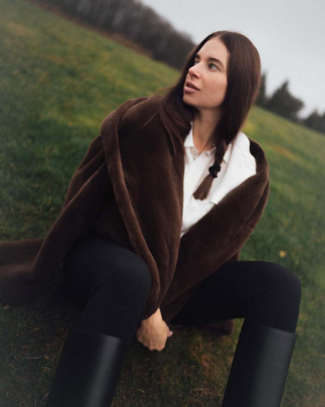 Як виглядати дорого взимку: стиль дружини Усика для морозної погоди