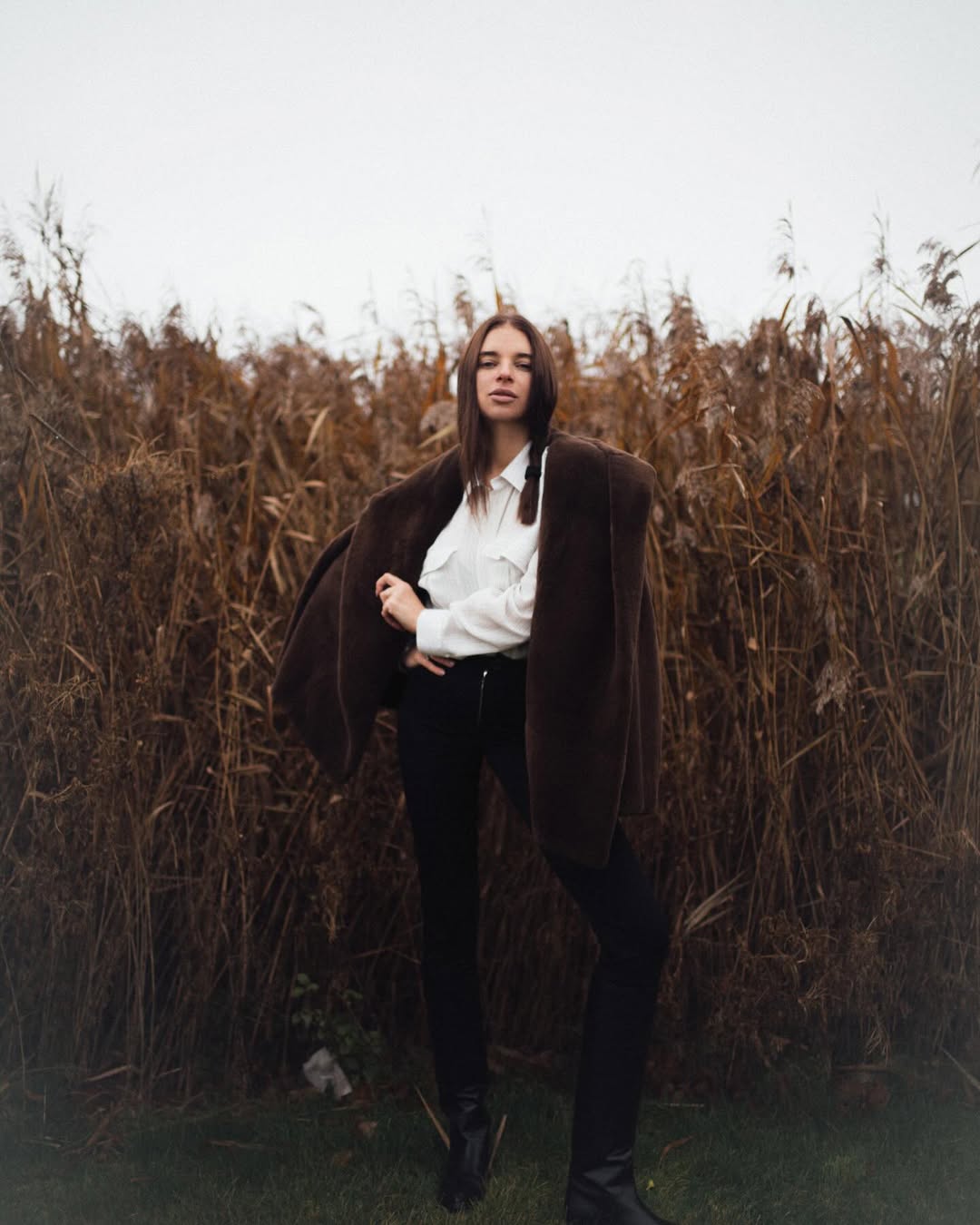 Як виглядати дорого взимку: стиль дружини Усика для морозної погоди