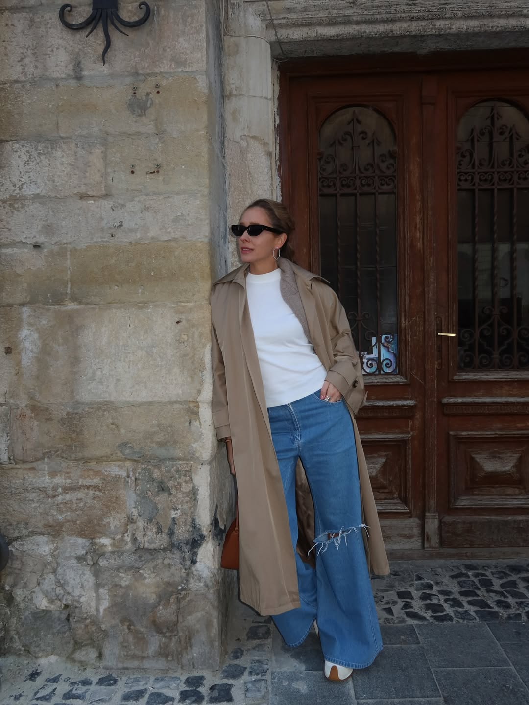 Як носити тренч і джинси, щоб виглядати на мільйон: приклад Каті Осадчої