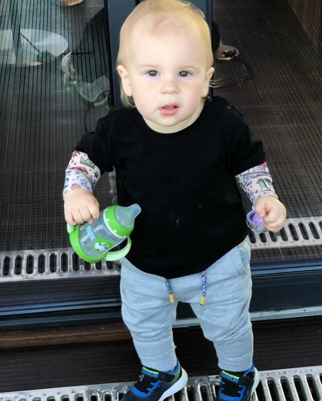 Фронтмен "Без обмежень" Сергій Танчинець показав рідкісні фото із сином