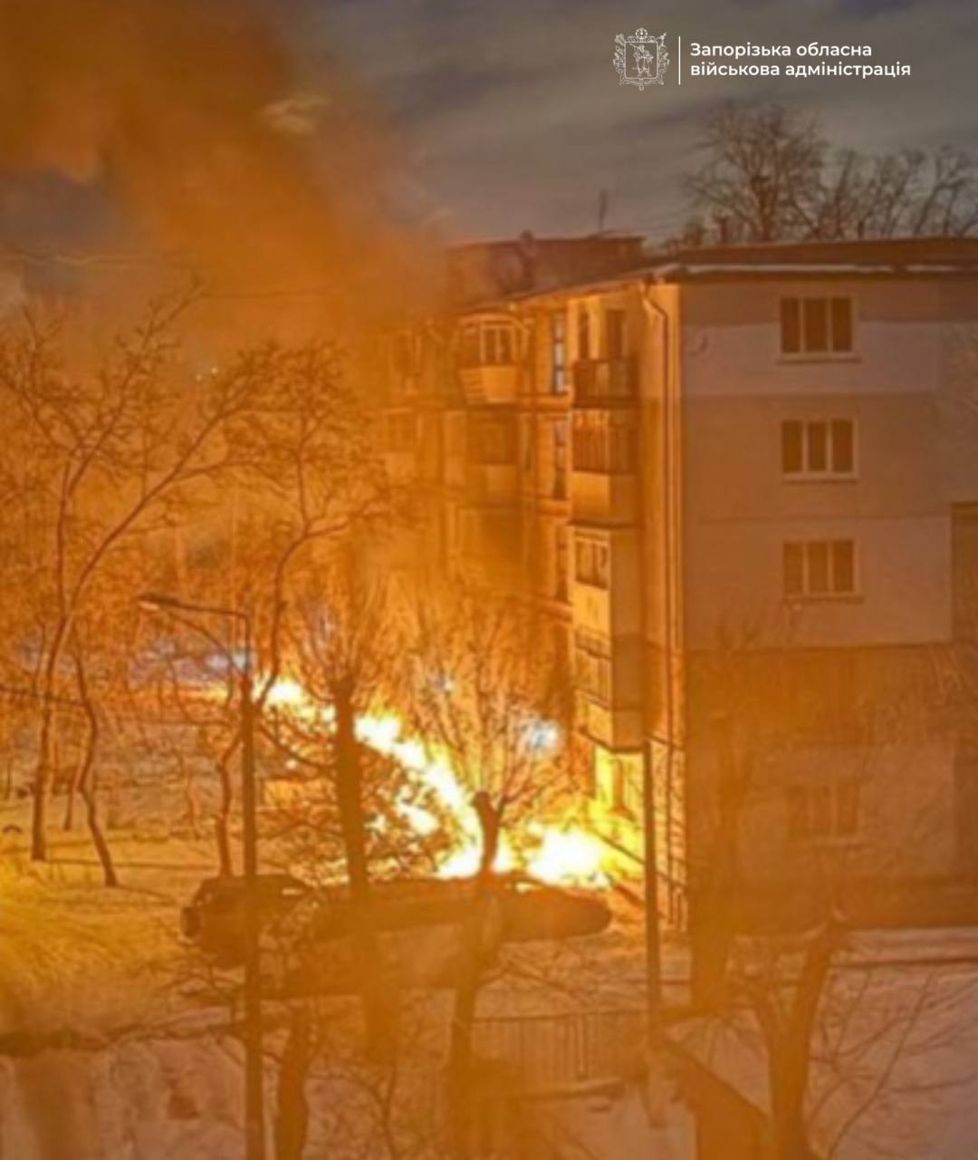 У Запоріжжі пролунали вибухи: після ударів РФ виникли пожежі