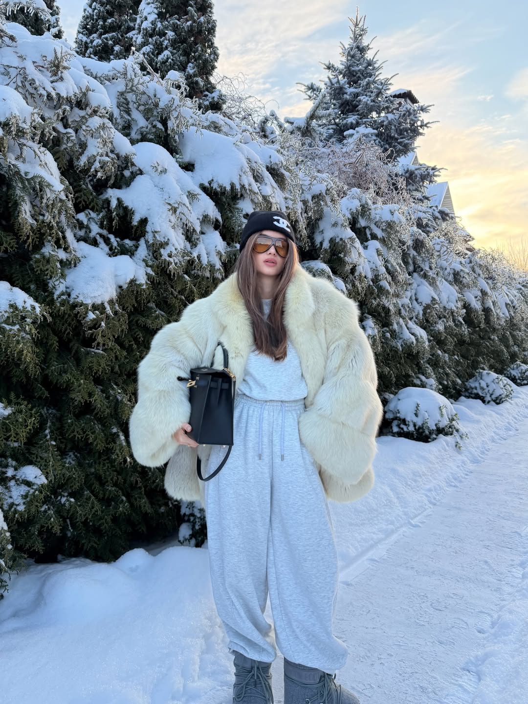 Екошуби на зиму 2026: три різні образи від українських знаменитостей