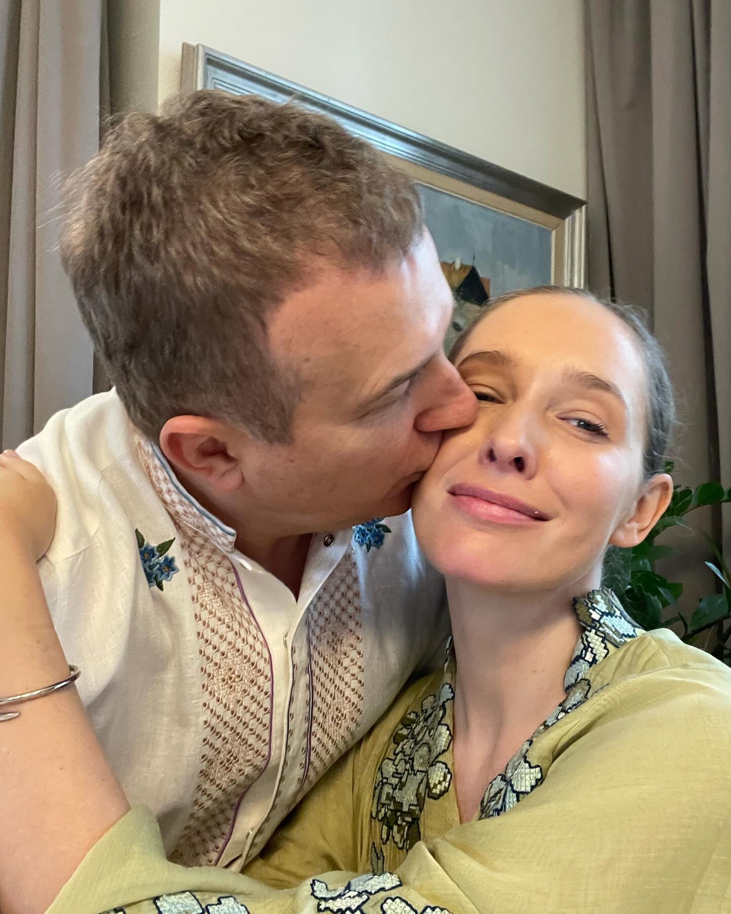 "Люблю тебе": Горбунов зворушливо звернувся до Осадчої у її день народження