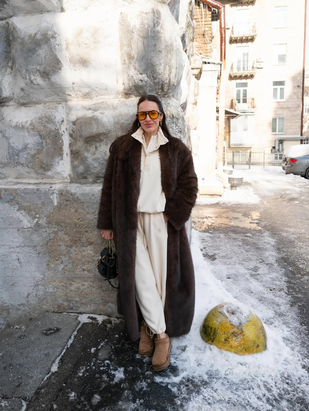 Екошуби на зиму 2026: три різні образи від українських знаменитостей