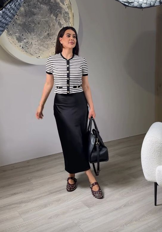 Як виглядає наймодніше взуття на літо 2025: Раміна в трендових балетках