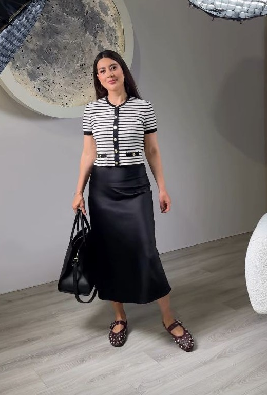 Як виглядає наймодніше взуття на літо 2025: Раміна в трендових балетках