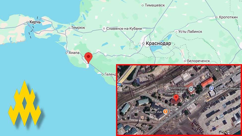 "АТЕШ" розвідав ключовий вузол управління Чорноморського флоту РФ у Новоросійську