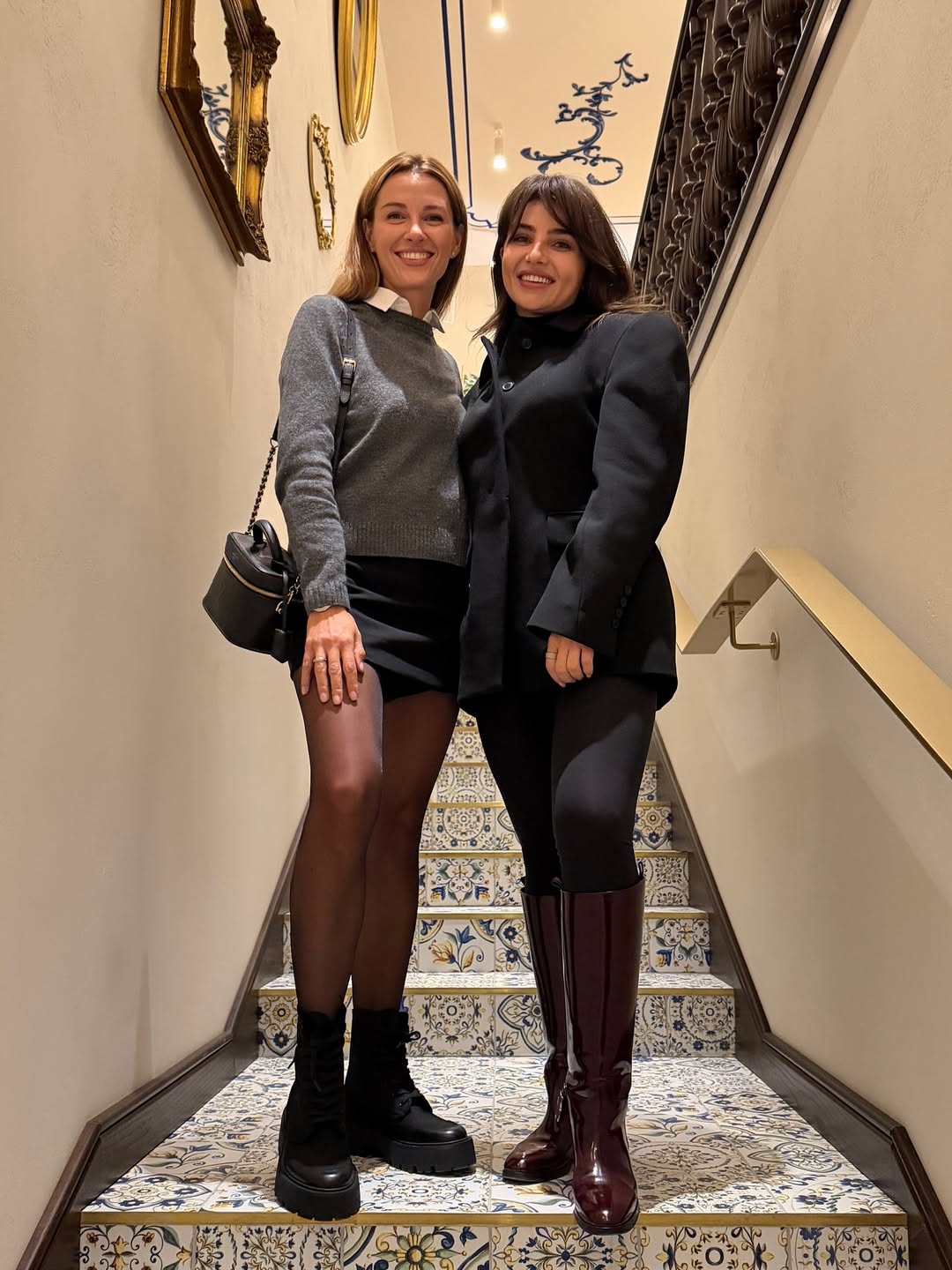 Як носити міні восени 2025: приклади від дружини Решетніка та Лесі Нікітюк