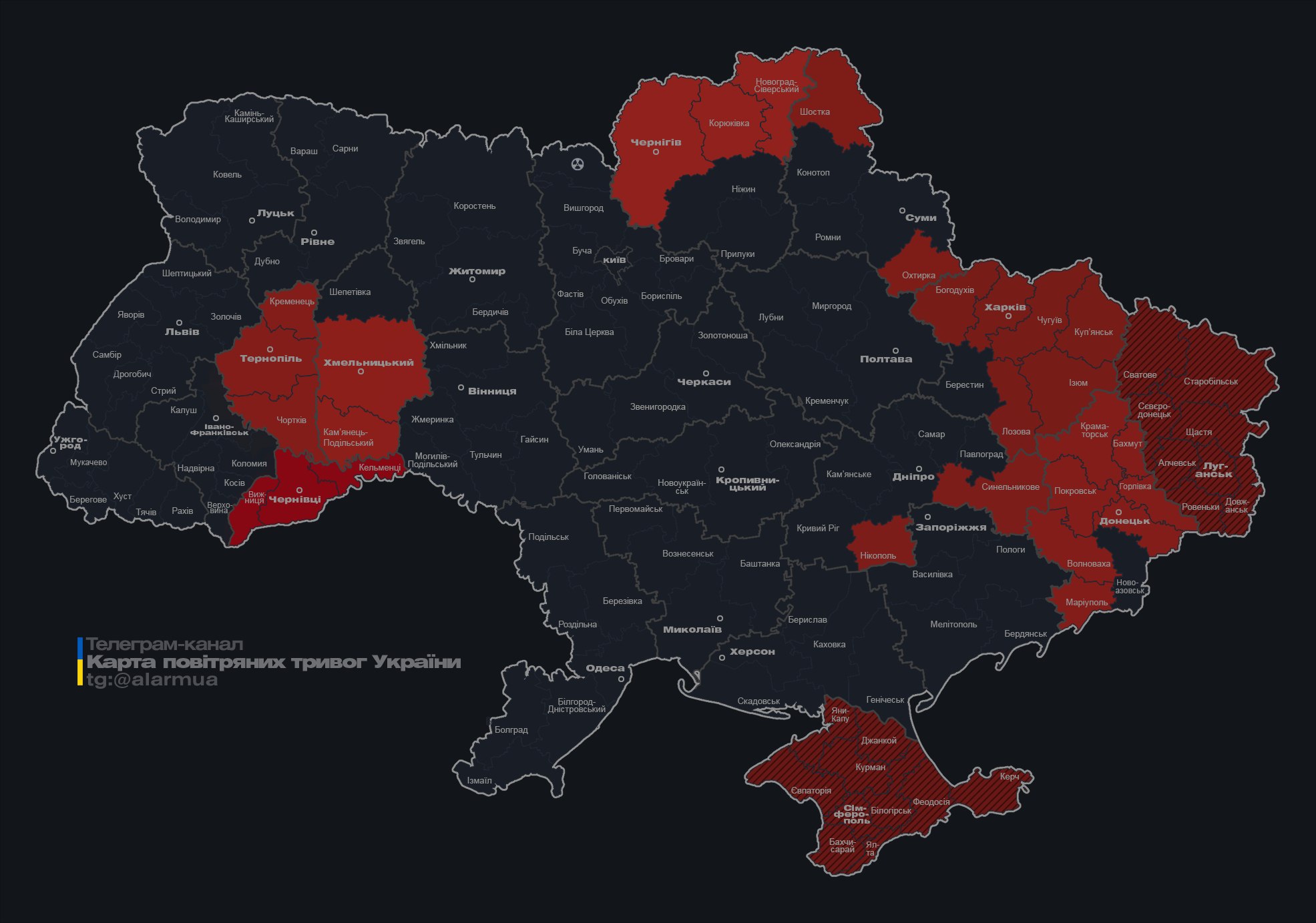 Росія атакує України дронами: під ударом можуть бути Чернівці та інші міста