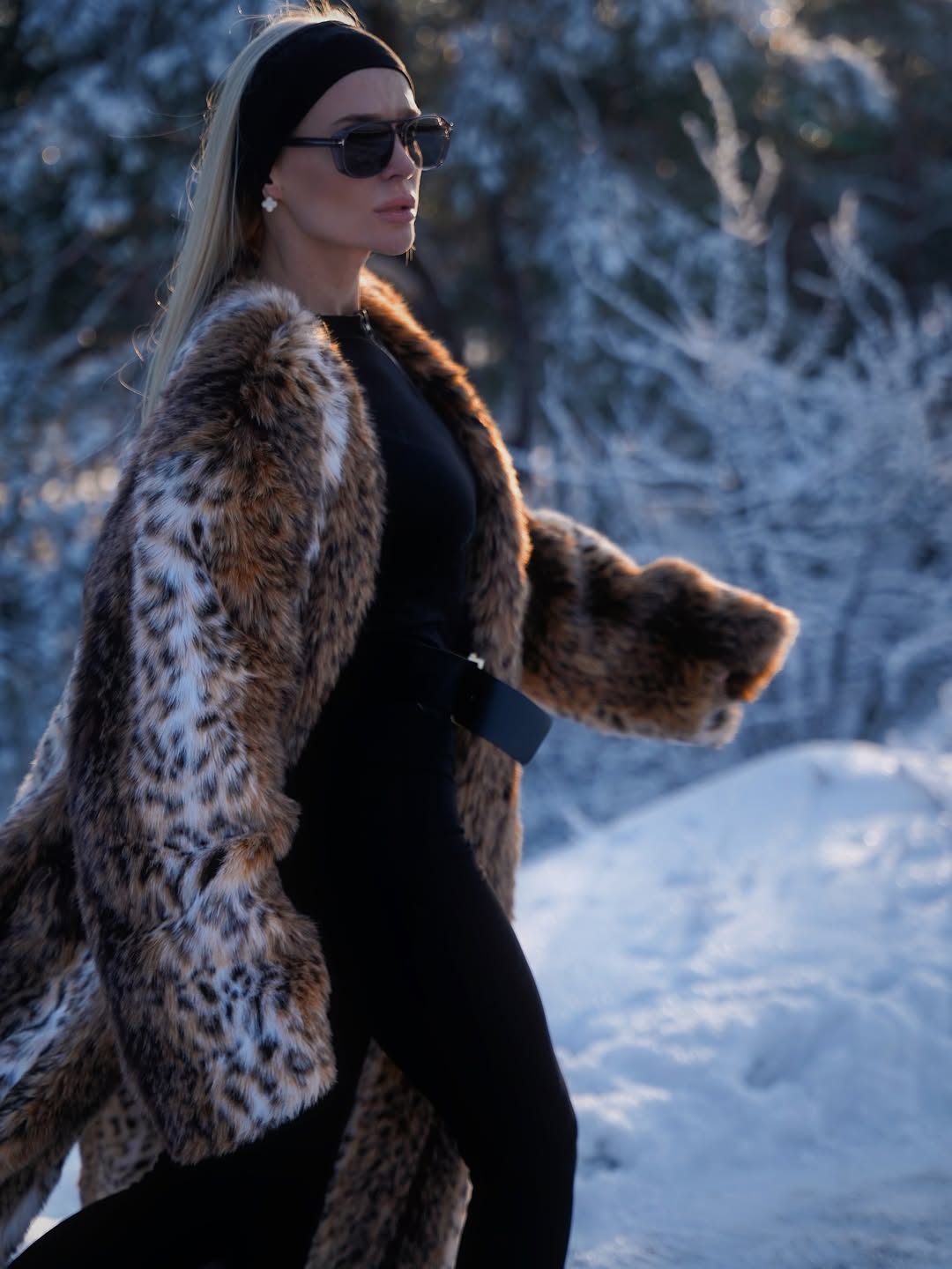 Екошуба і черевики на тракторній підошві: зимовий "лук" колишньої Цимбалюка