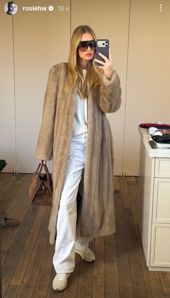 Зимовий стиль дружини Стейтема: як вона носить шуби та екошкіру