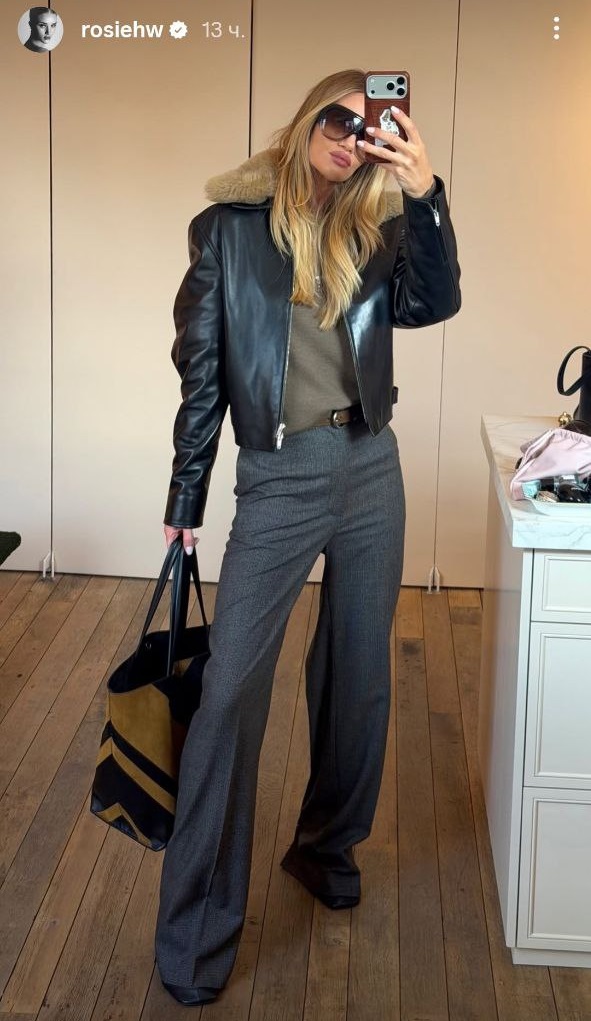 Зимовий стиль дружини Стейтема: як вона носить шуби та екошкіру