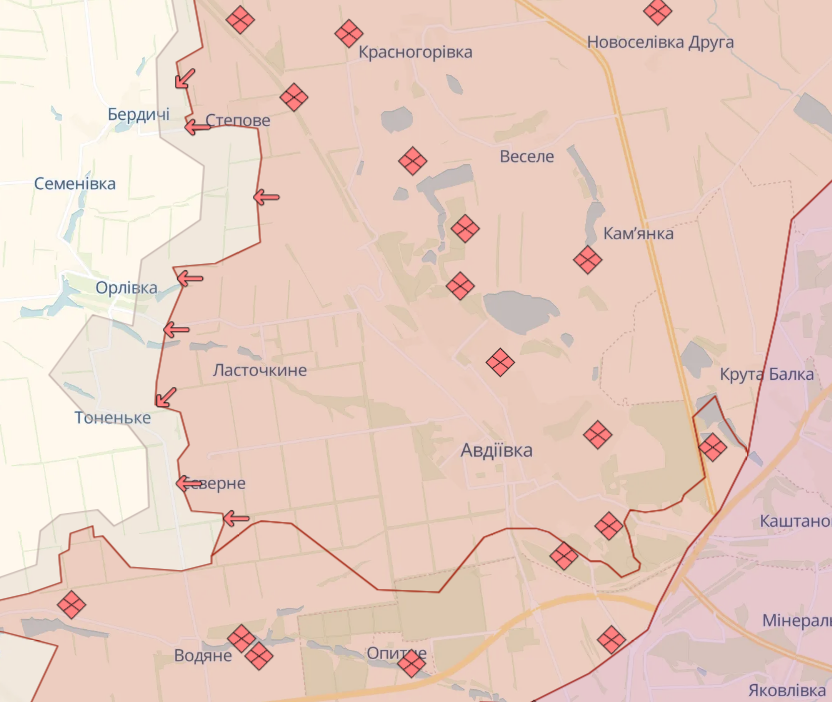 Ситуація під Авдіївкою дуже складна: окупанти наступають і вдень, і вночі