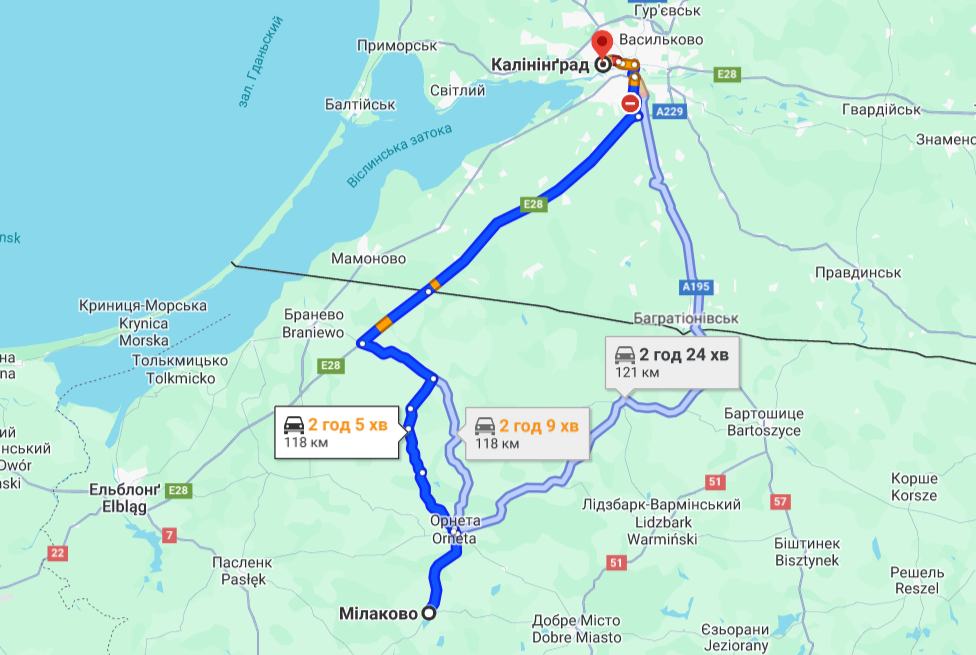 В 100 км от Калининграда. В Польше упал неизвестный предмет